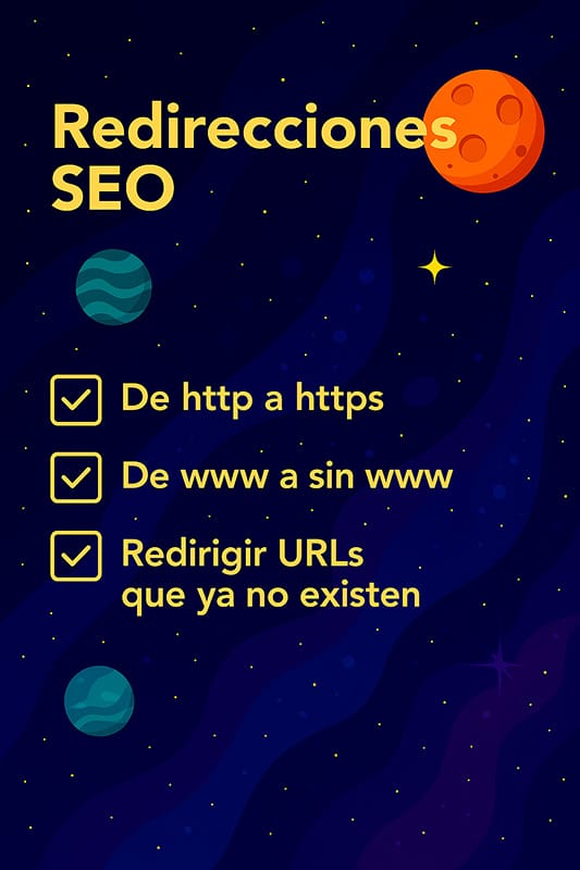 Redirecciones WordPress